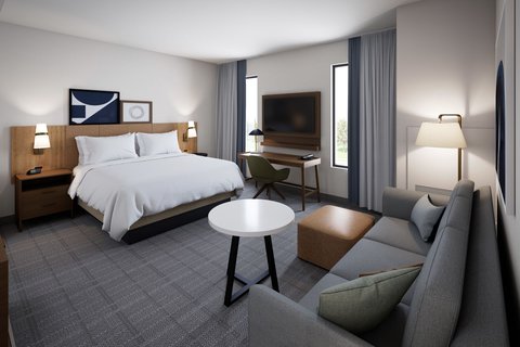 Feel right at home in our spacious & pet friendly suites.