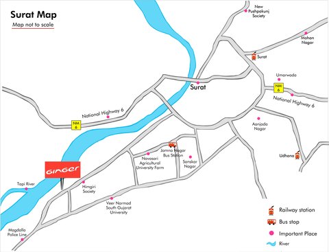 Hotel Location Map