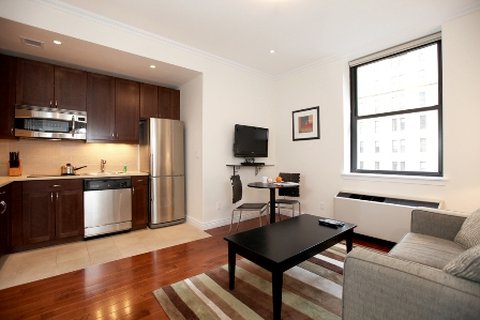 Kitchen and Living Room