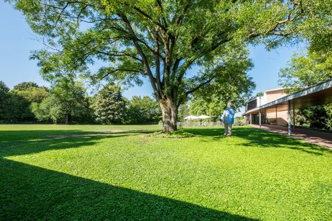 Idyllic garden of Coop Tagungszentrum