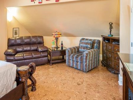 Olive sitting area