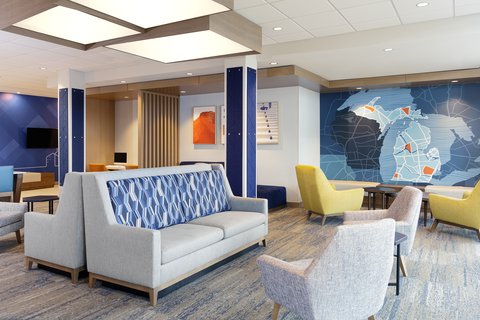 Relax in our hotel lobby while enjoying free Wi-Fi.