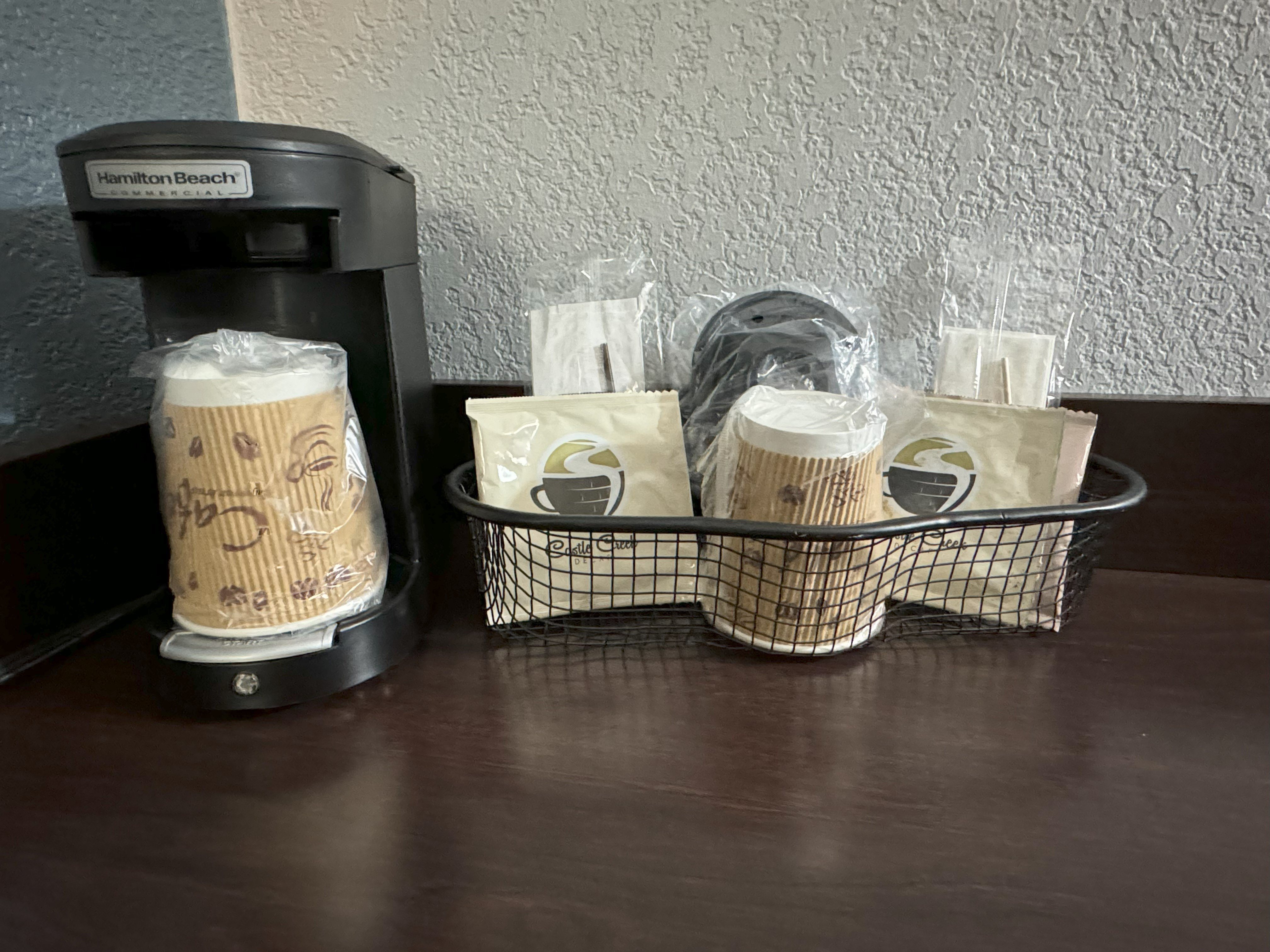 HOMETOWNE DANVILLE, PA-guestroom-HTS In Room Coffee TEMP Approved.jpg