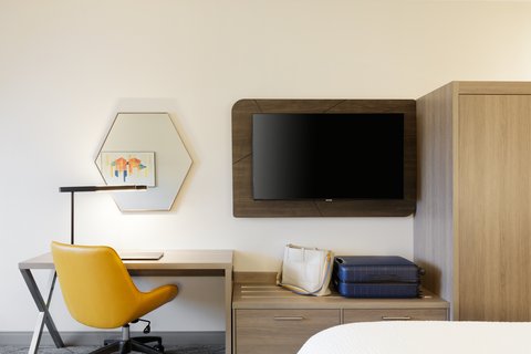 Our desks offer plenty of space to focus on your work.