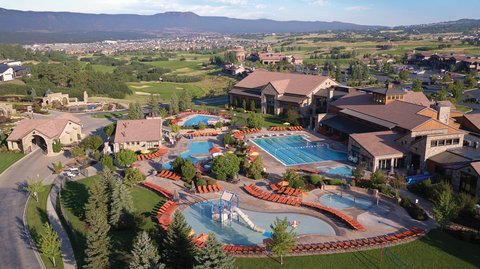 Flying Horse Athletic Club Pools Drone Edit
