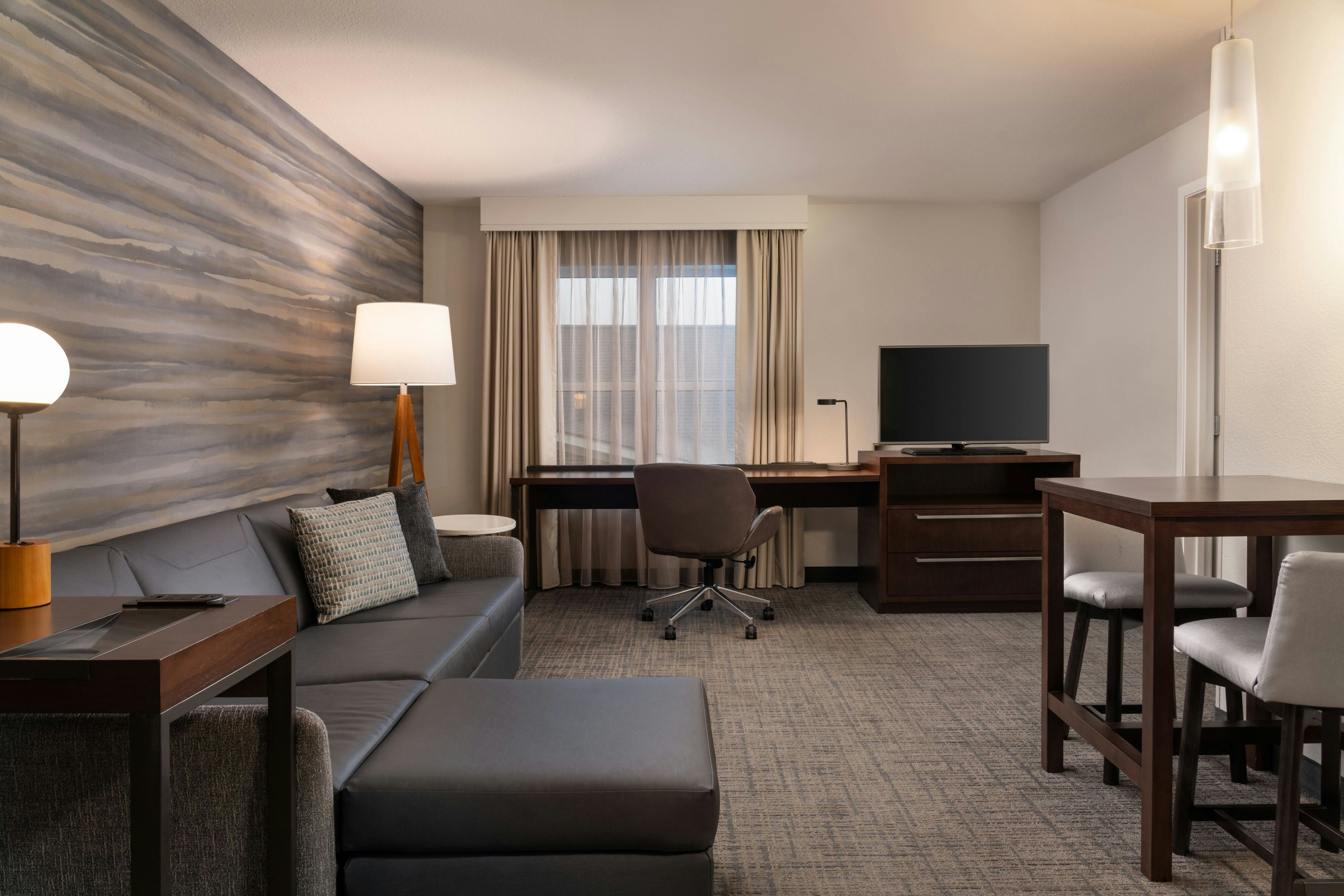 Residence Inn by Marriott Akron Fairlawn-guestroom-Suite Living area.jpg