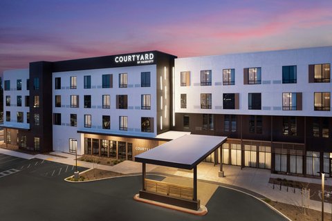 Hotel View at Dusk