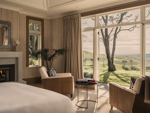 Kauri Cliffs Two Bedroom Villa Master Bedroom