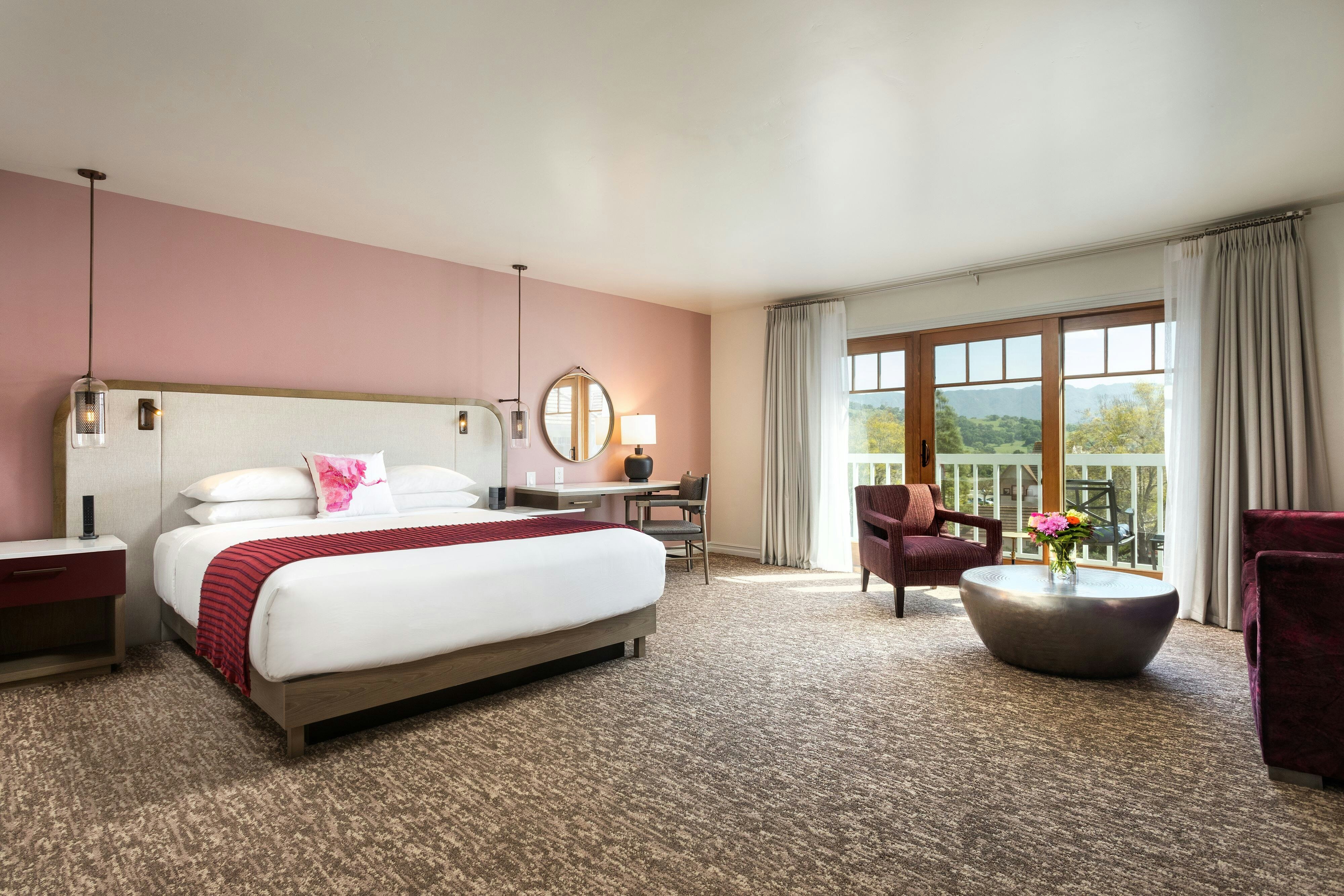 Corque Hotel, Solvang A Tribute Portfolio Hotel-guestroom-King Guest Room Premium Balcony.jpg