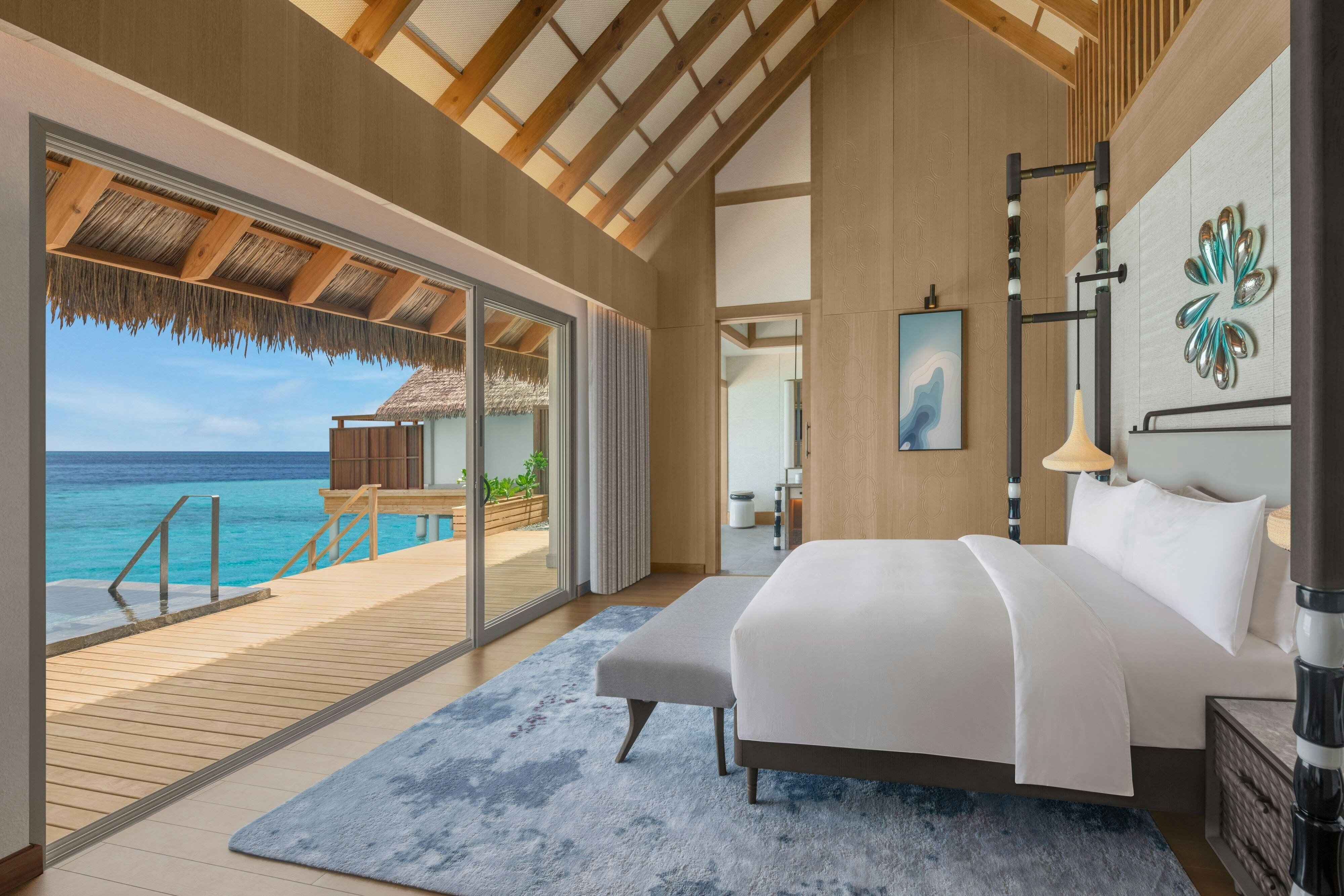 JW Marriott Maldives Kaafu Atoll Island Resort-guestroom-One Bedroom Overwater Villa - Bedroom.jpg