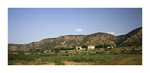 Ramgarh Lodge - View from a distance