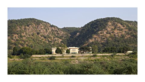 Ramgarh Lodge - View from a distance