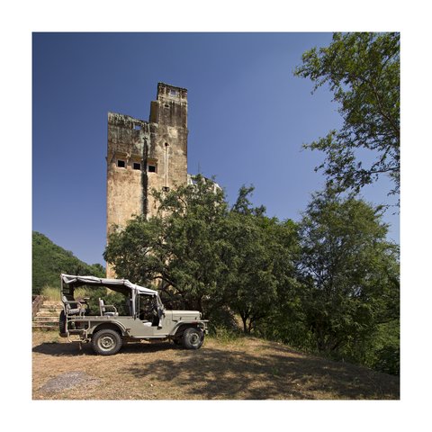 Hunting Tower Hawa Audhi - Side View