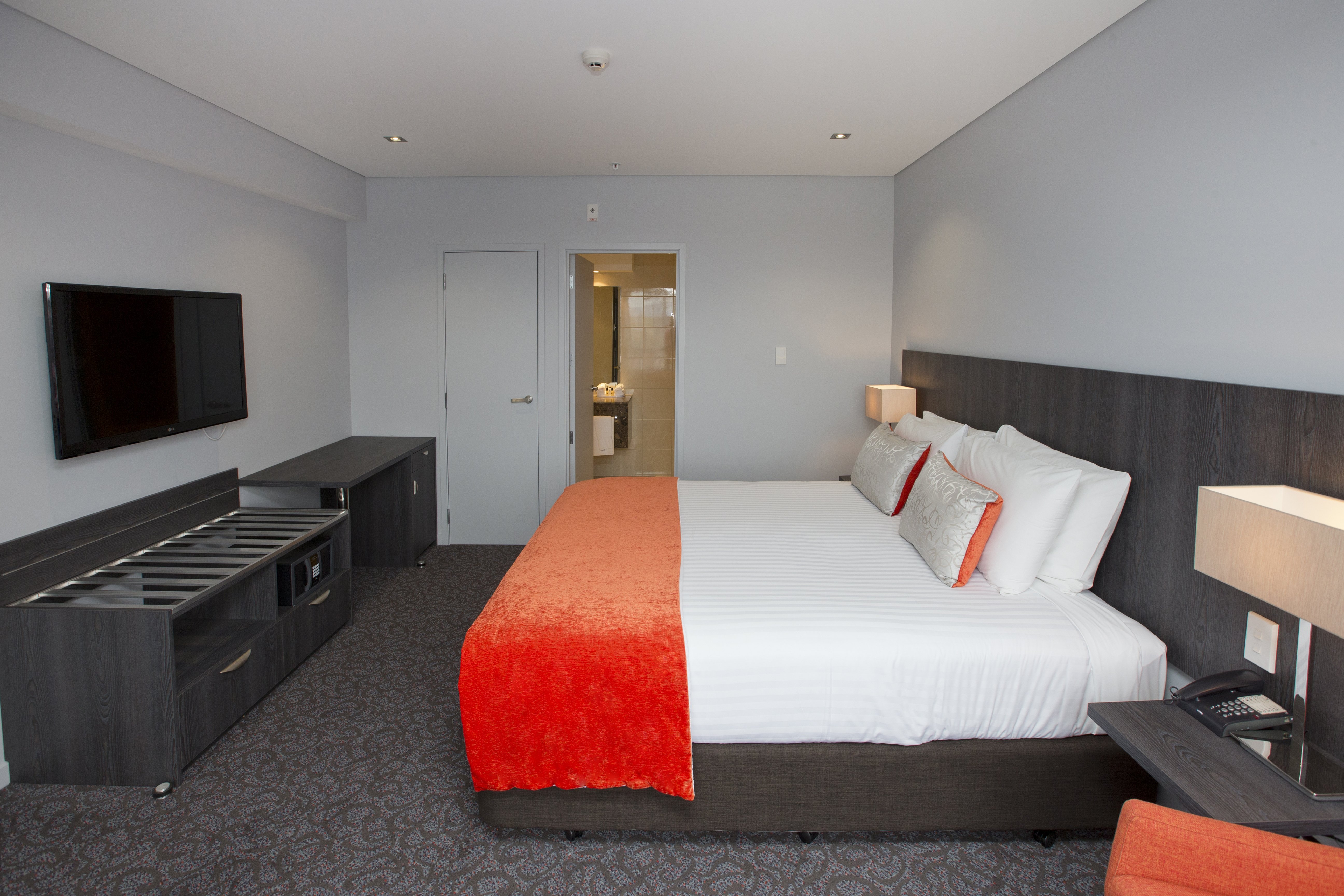 Copthorne Hotel Palmerston Nor-guestroom-Junior Suite Bedroom.jpg