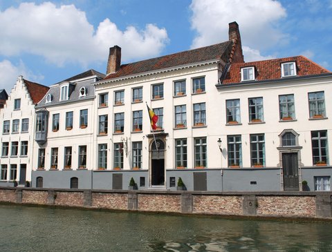 Hotel Facade Canal Side