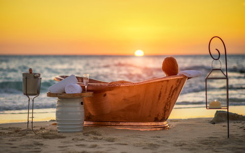 Copper Bath Sunset
