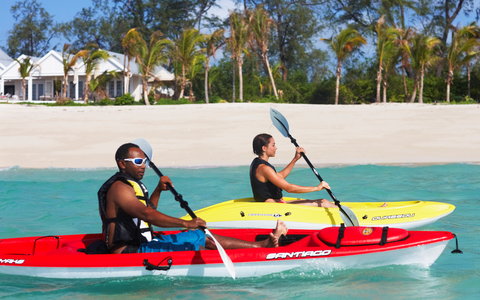 Paddle Skiing