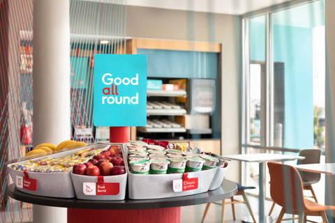 Energize your morning with fruit, grains, and a healthy snack.