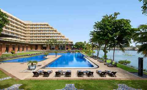 Pool with Lake