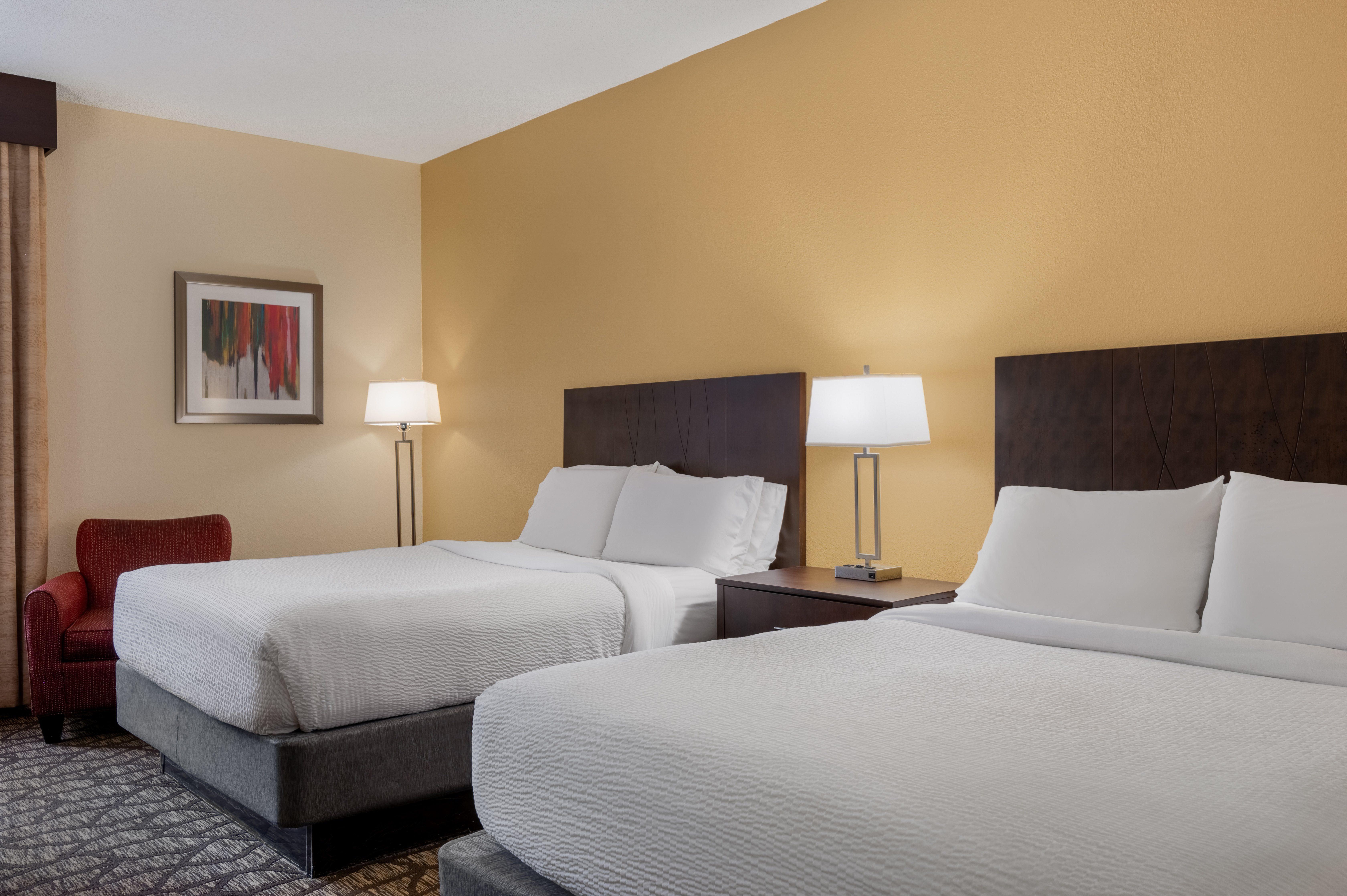 HOLIDAY INN EXPRESS TALLAHASSEE - I-guestroom-Comfortable rooms for you, your crew, or your team.jpg