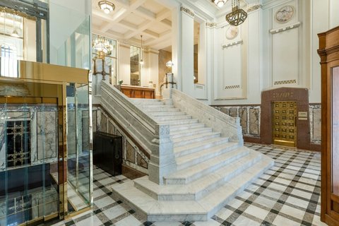 Stairs Leading to Reception