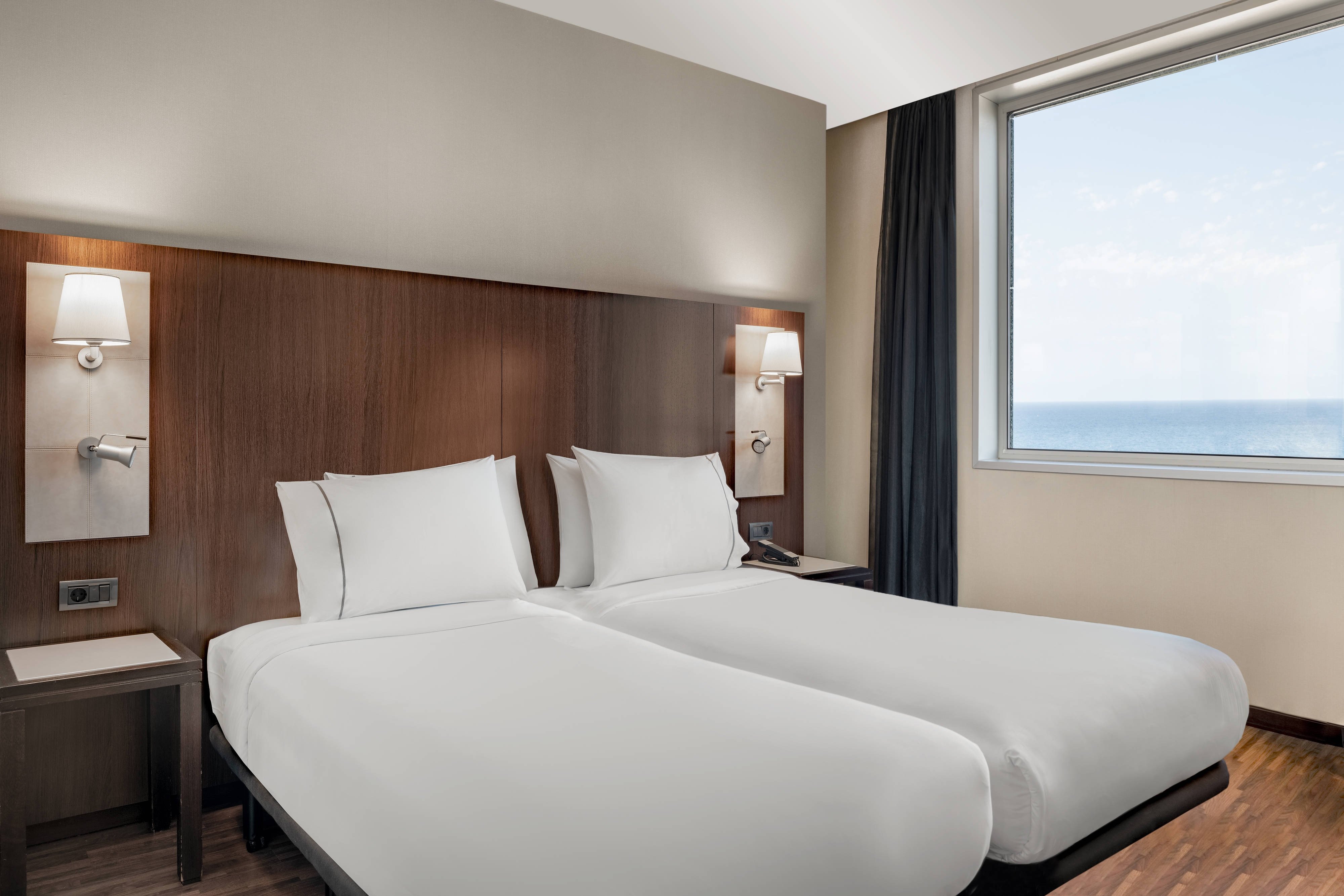 Leonardo Royal Barcelona Forum-guestroom-Twin/Twin Junior Suite - Sleeping Area.jpg