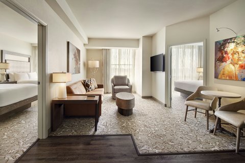 Two-Bedroom Residence Living Area