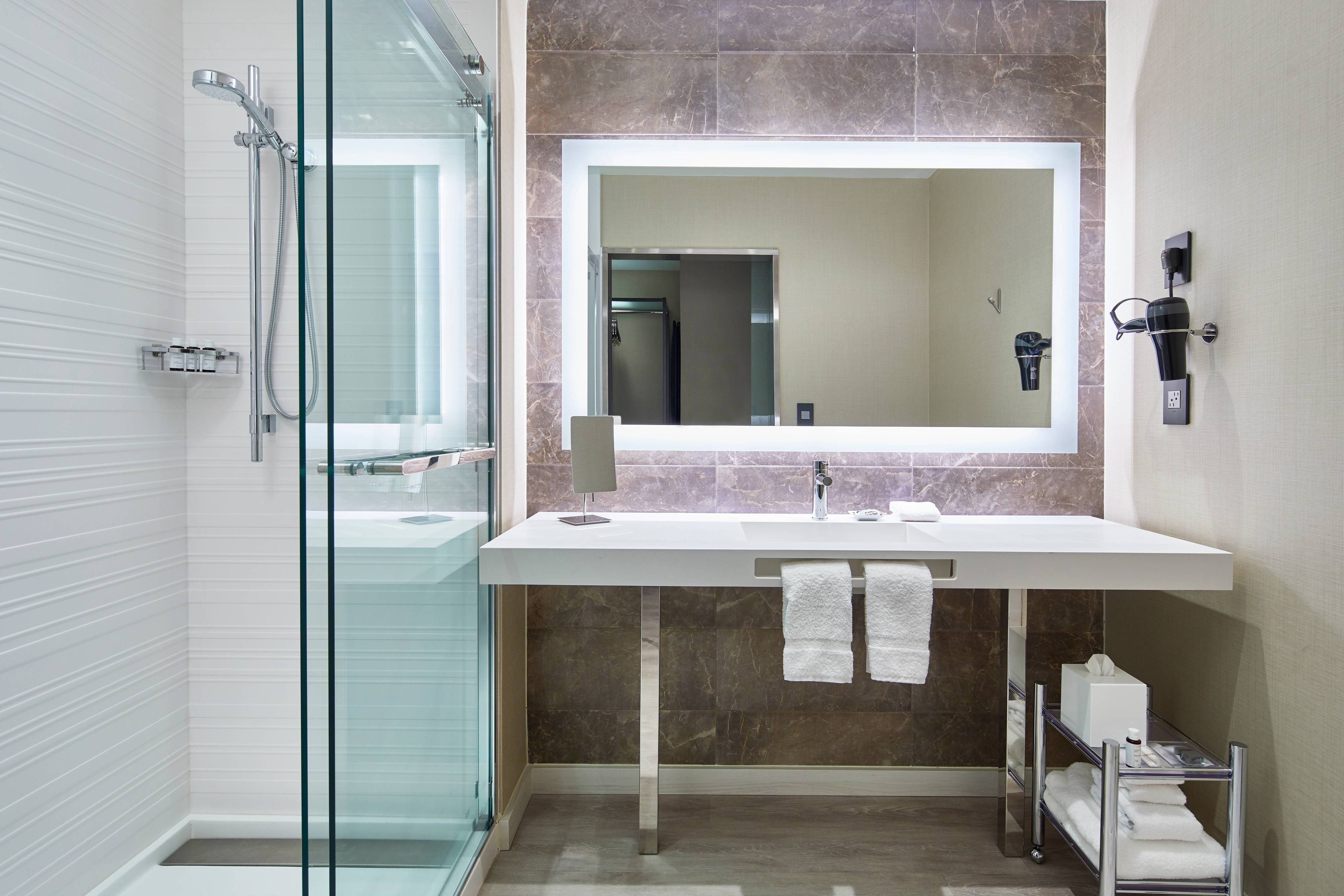 AC Hotels by Marriott Greenville-guestroom-Guest Bathroom - Walk-In Shower.jpg