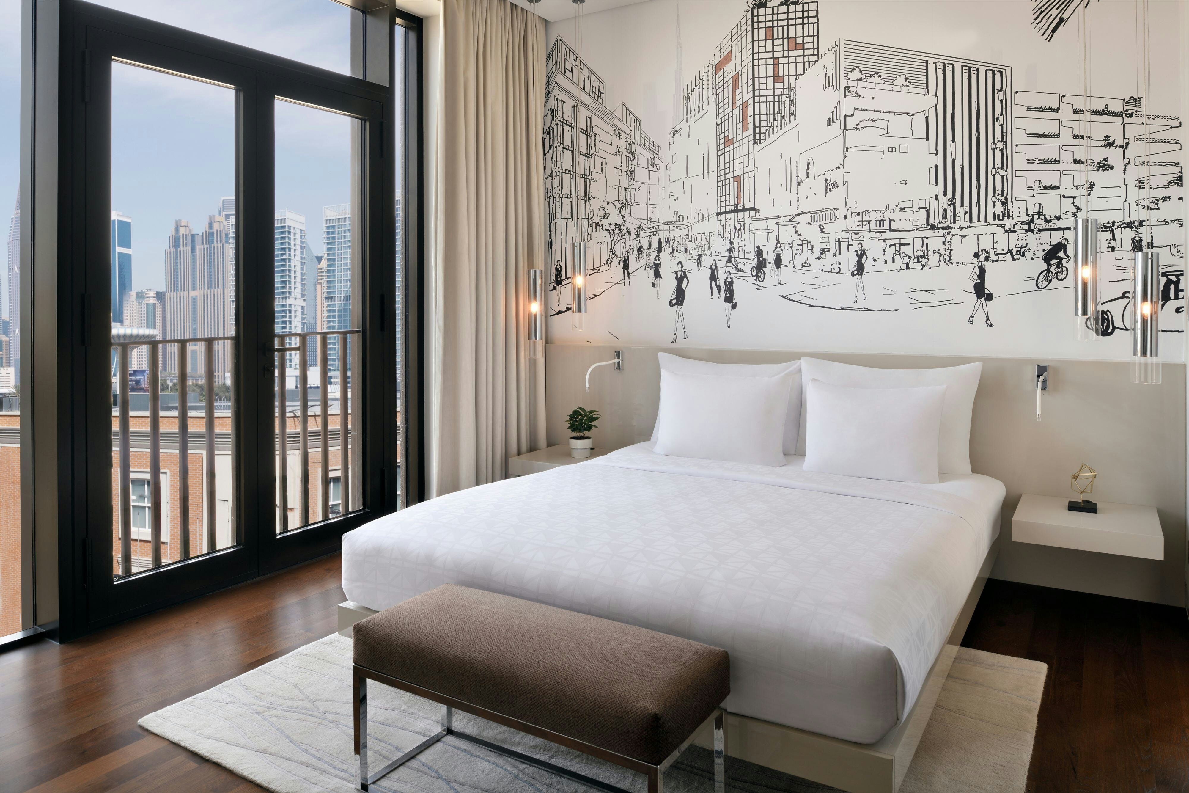 La Ville Hotel and Suites CITY WALK Dubai Autograph Collection-guestroom-Executive Suite Bedroom.jpg