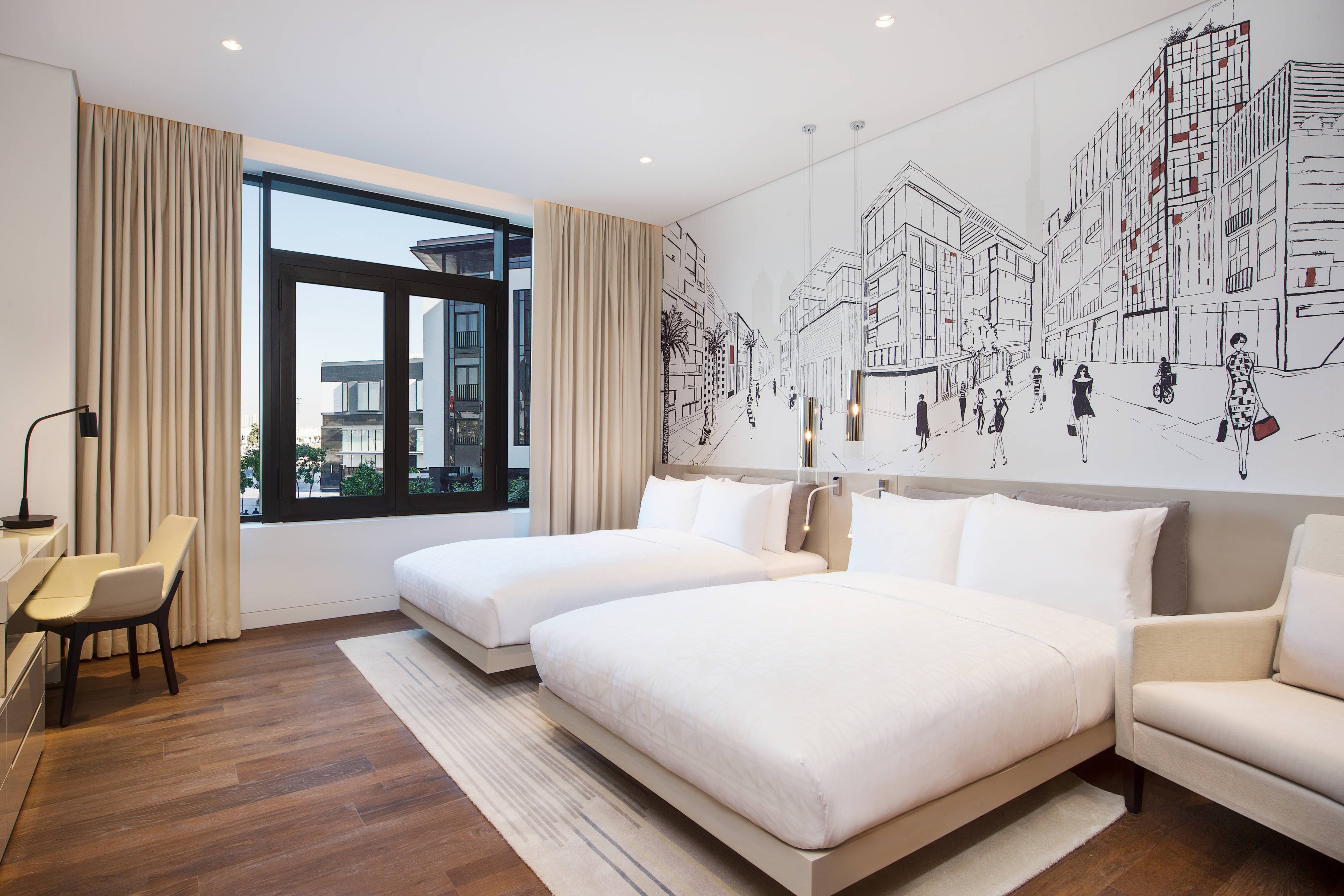 La Ville Hotel and Suites CITY WALK Dubai Autograph Collection-guestroom-Two-Bedroom Residence.jpg