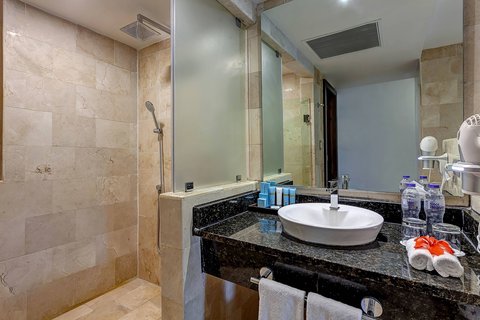 Luxury Junior Jacuzzi Suite Bathroom - Walk-In Sho