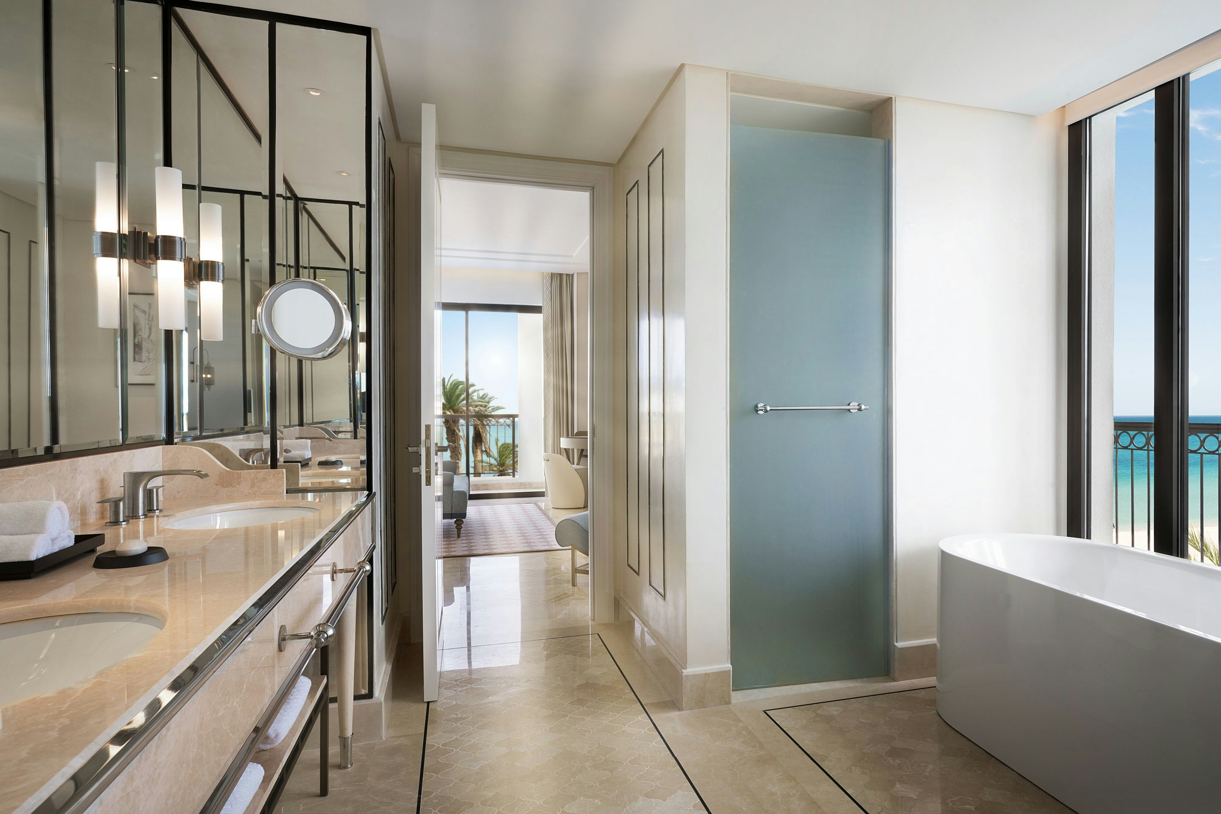 The St Regis La Bahia Blanca Resort Tamuda Bay-guestroom-John Jacob Astor Suite Bathroom - Mediterranean Vi.jpg