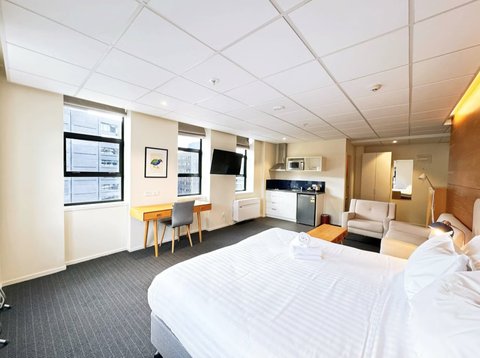 Deluxe King Studio Bedroom