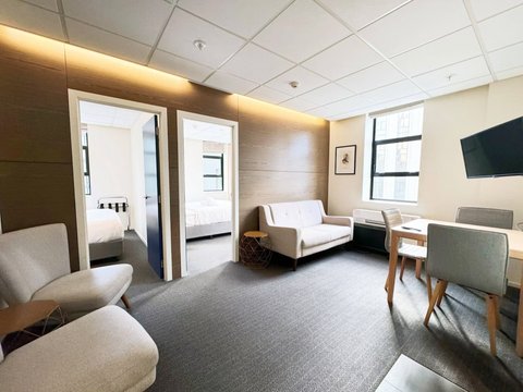 Two Bedroom Apartment Living Area