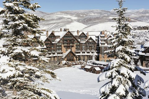 Resort Exterior Winter Down Mountain