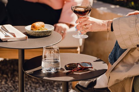 Dining at the Verte Garden