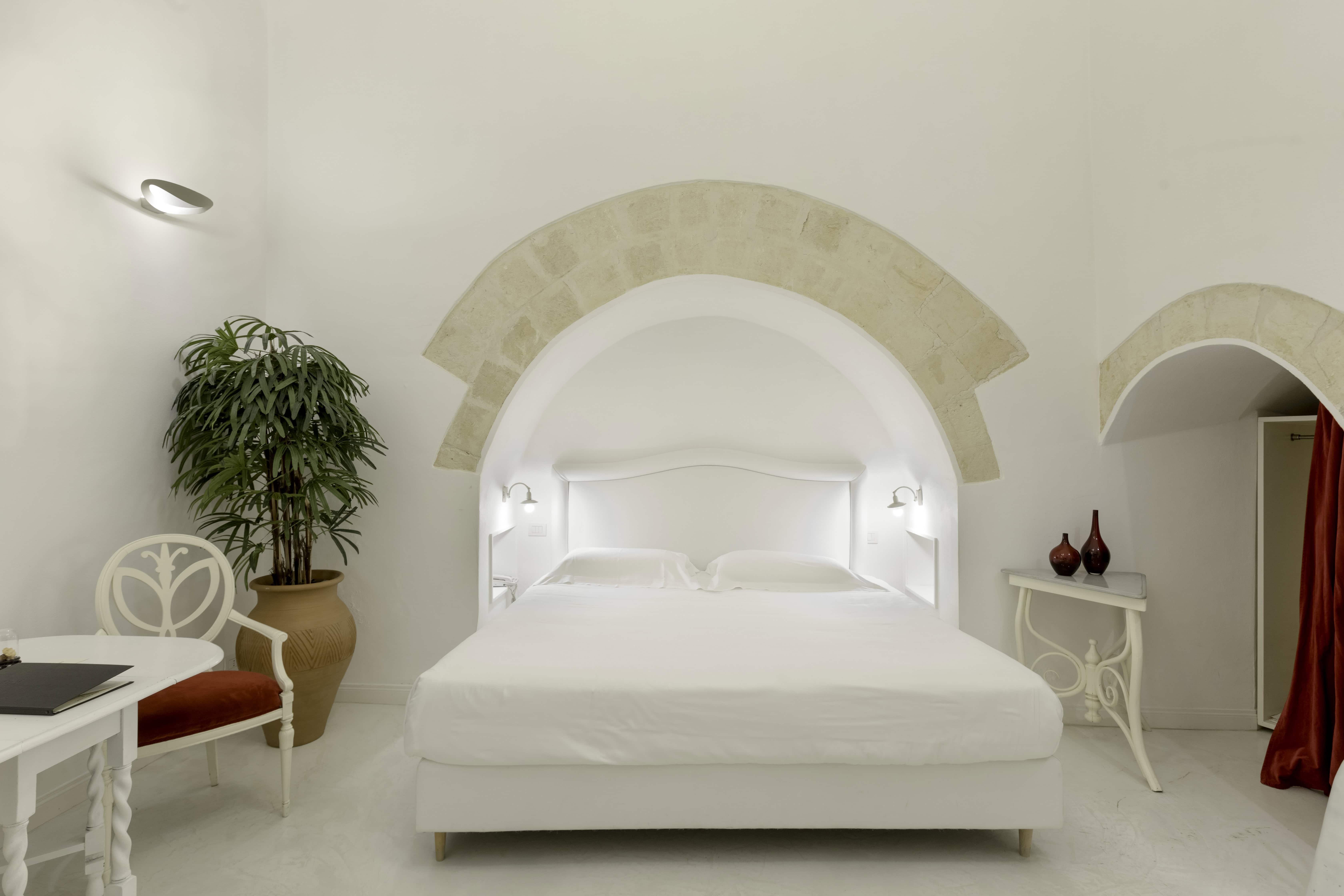 Sant Angelo Matera-guestroom-Palazzo with Patio - Bedroom.jpg