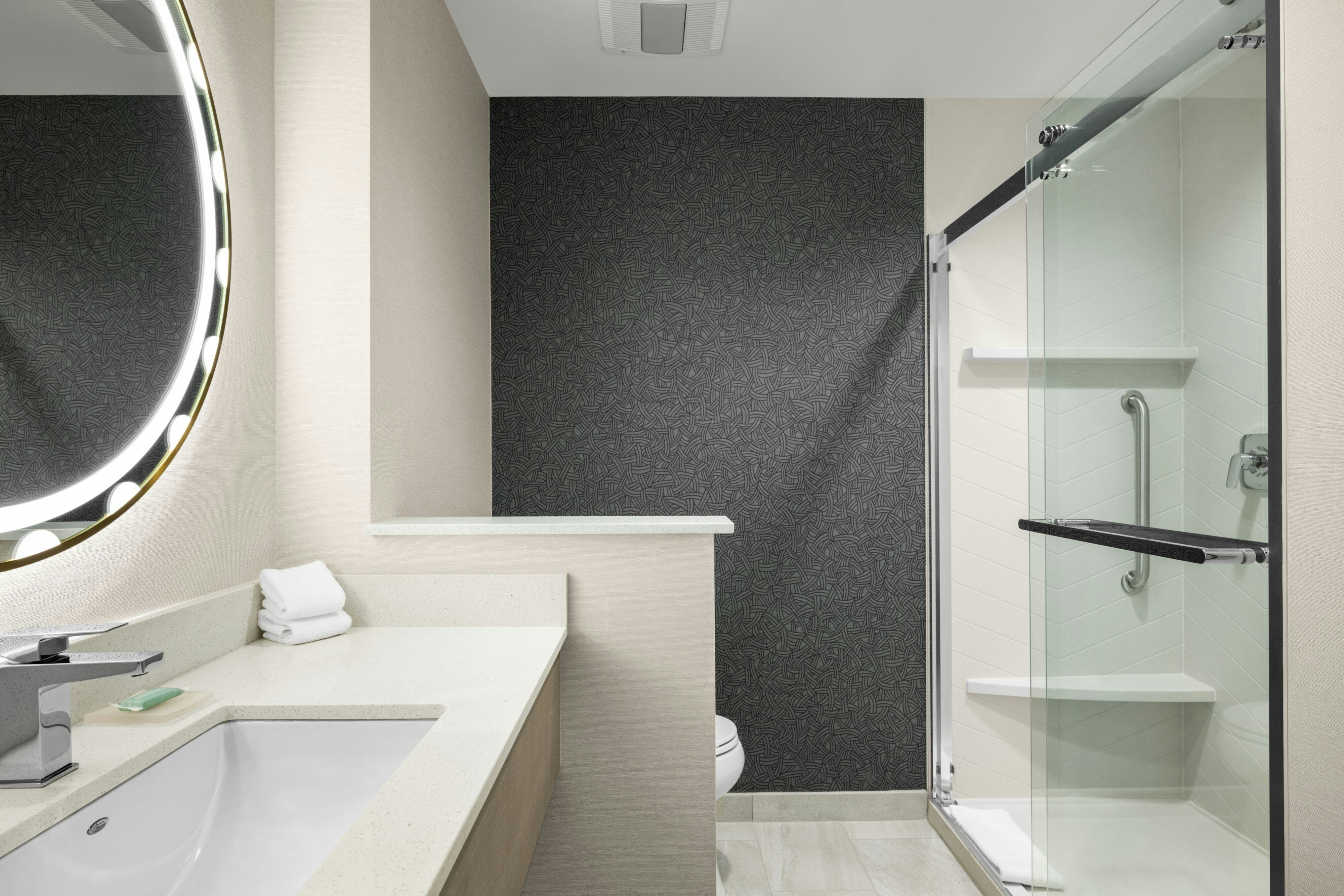 Fairfild by Marriott Inn and Suites Livermore-guestroom-Guest Bathroom with Shower.jpg