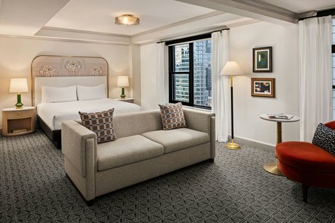 Studio King rooms offer spacious layouts and pullo
