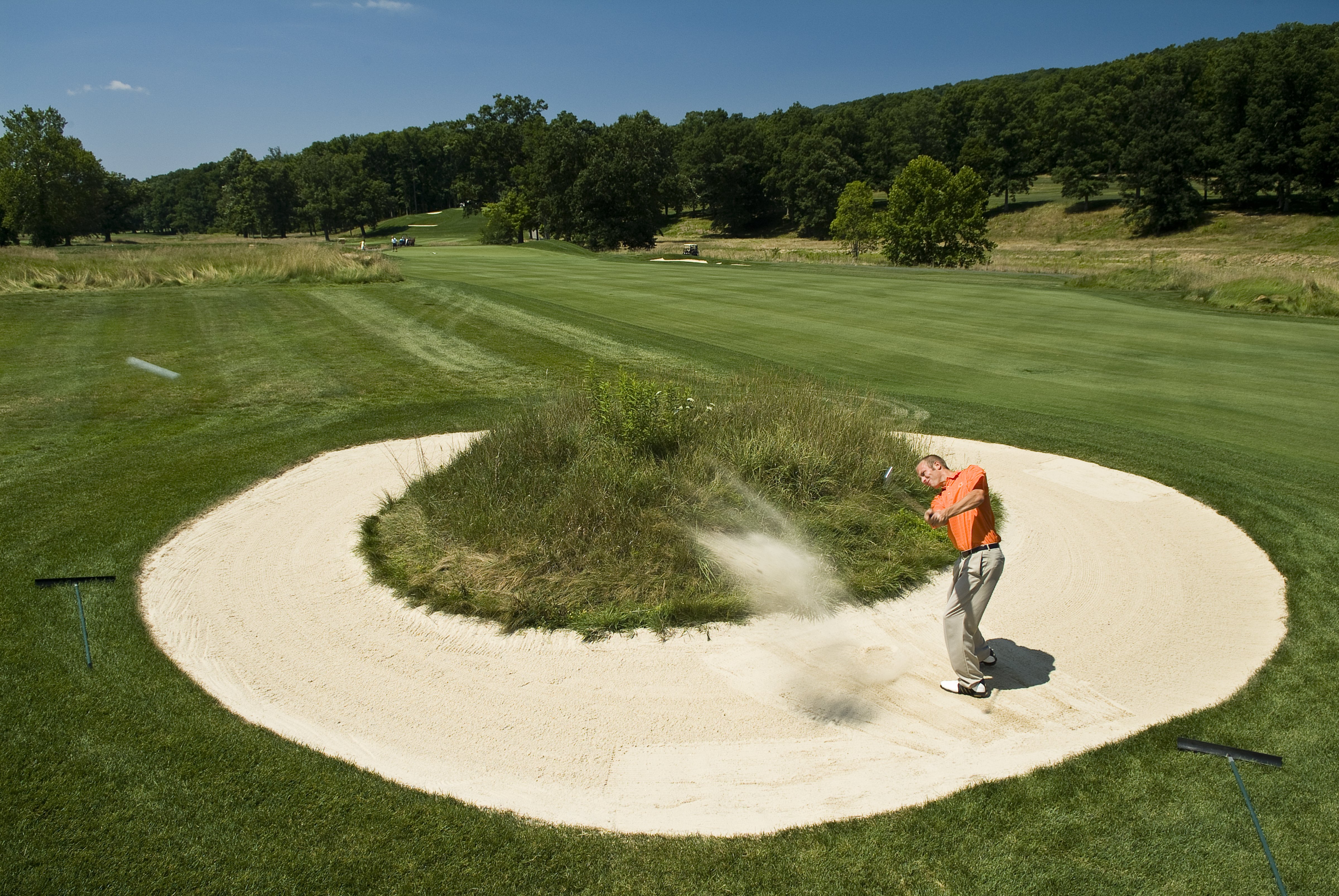 Sand Trap On The Old Course
