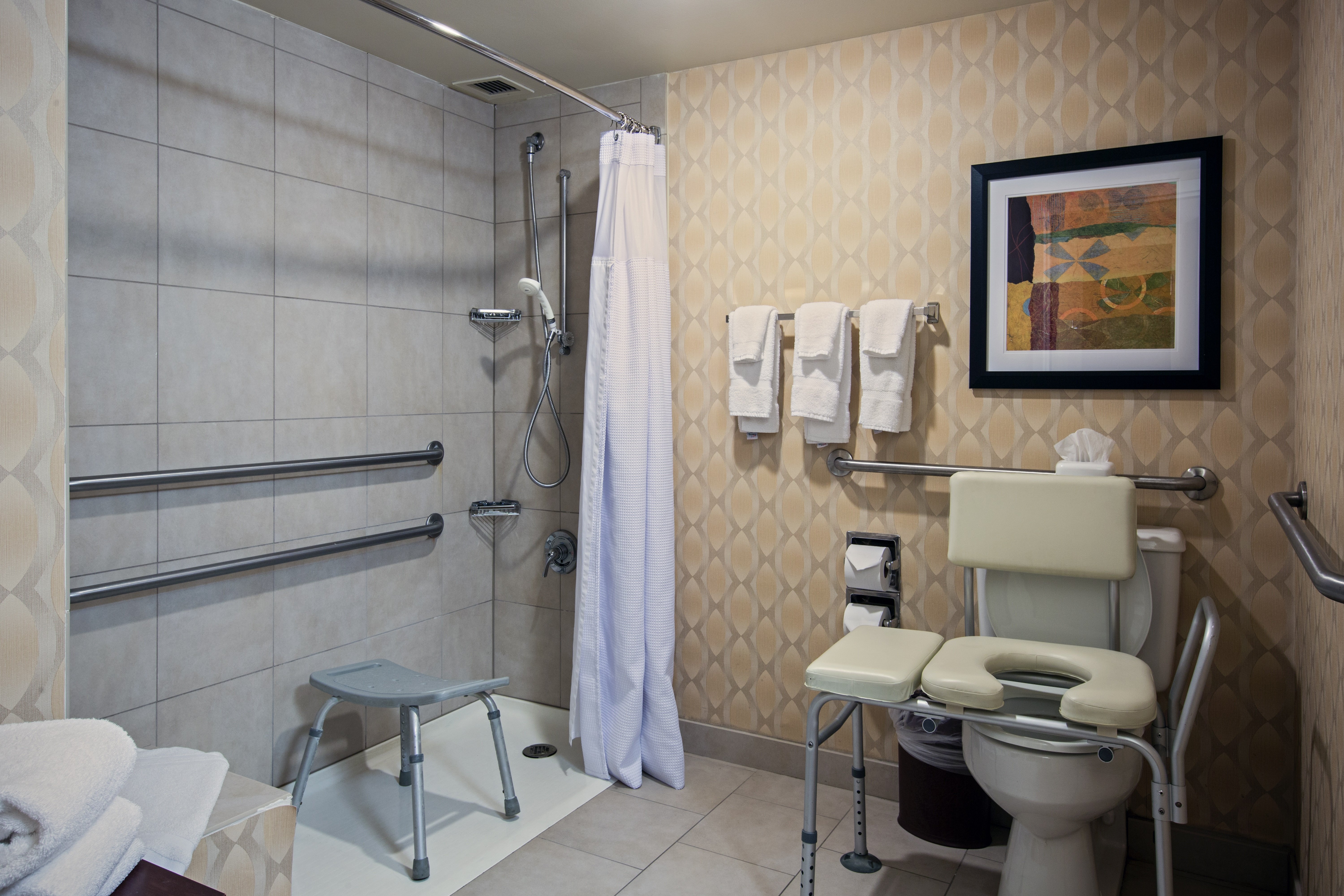 CROWNE PLAZA ST LOUIS AIRP-guestroom-ADA Guest Bath with Wheelchair Accessible Shower.jpg