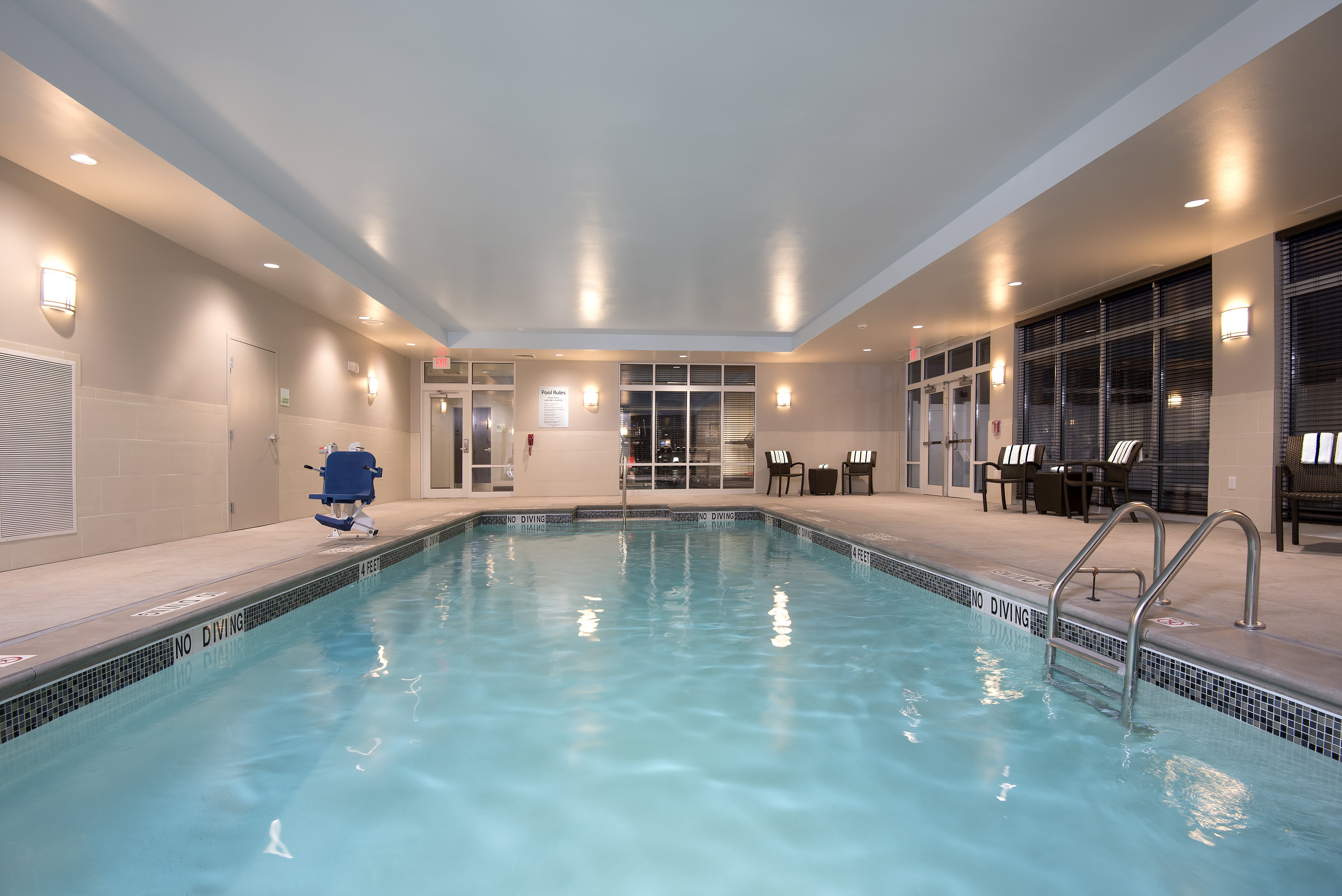 Relax by the pool, or swim for exercise or leisure