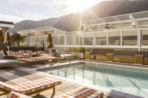 palm springs kimpton rowan downtown hotels hotel hip boutique spectacular sunny sexy pool