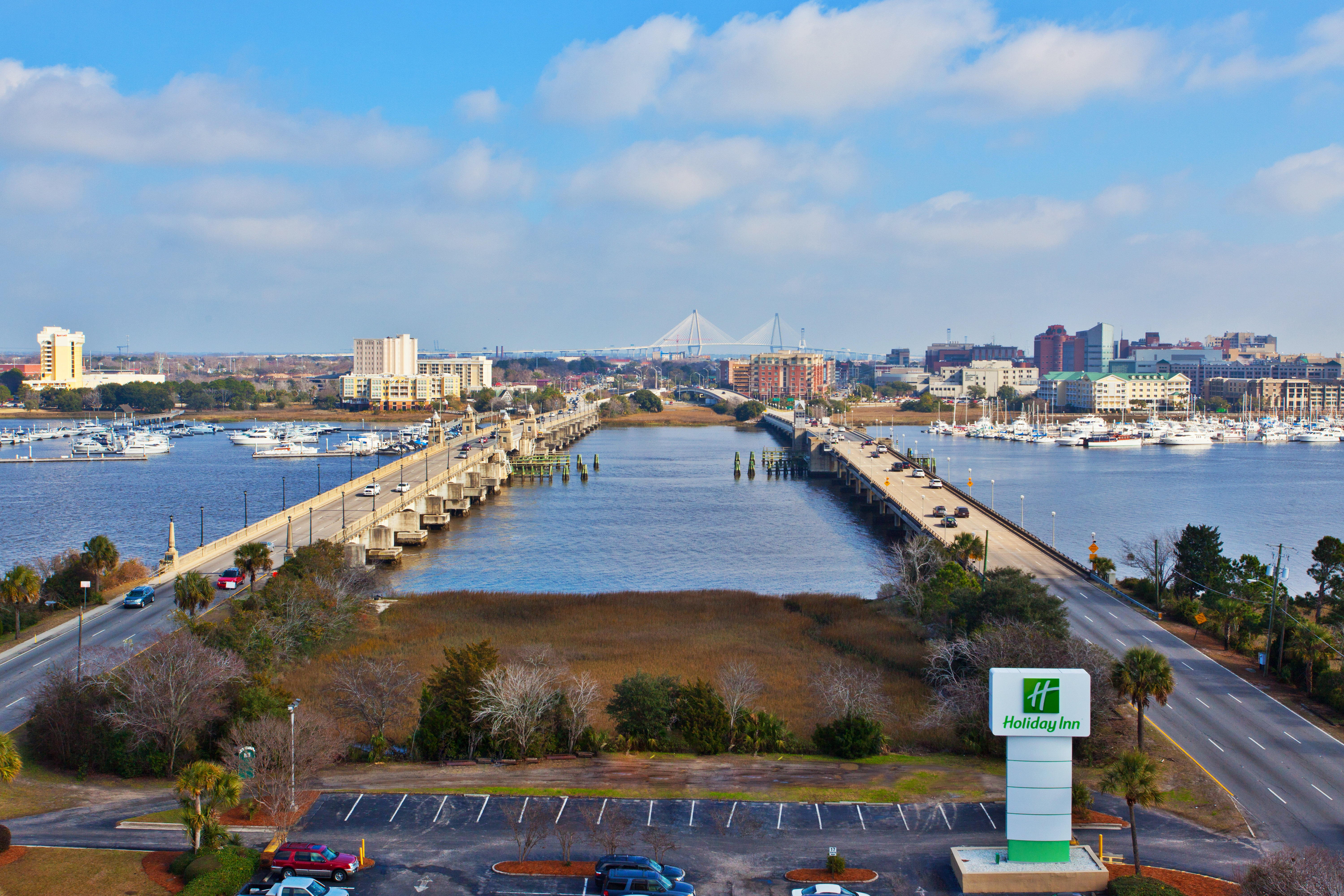 Views of the Charleston Harbor!