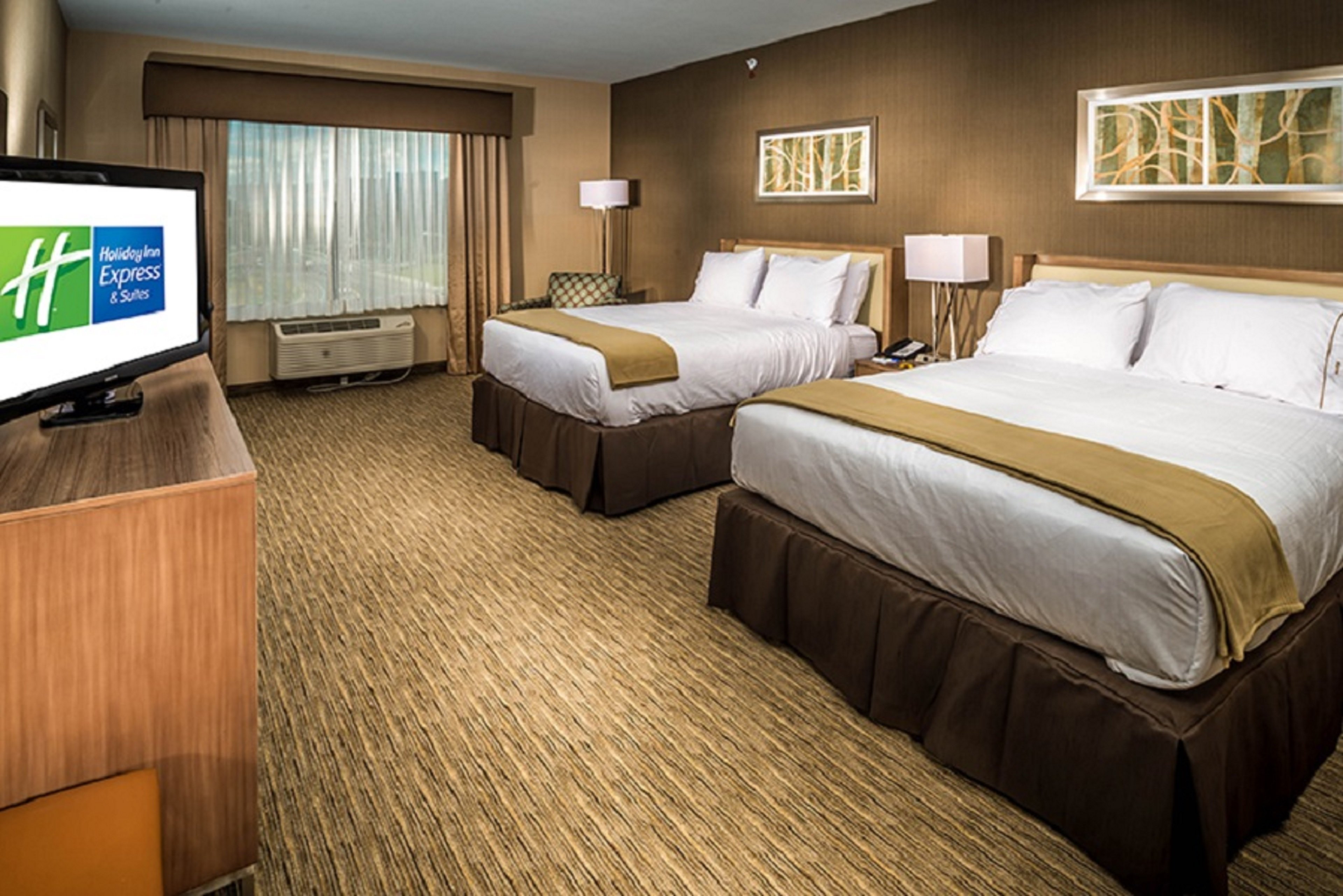HOLIDAY INN EXP STES S MURRAY BY IH-guestroom-Two Queen Bedded Guest Room With Microwave ad Refrigerator  .jpg