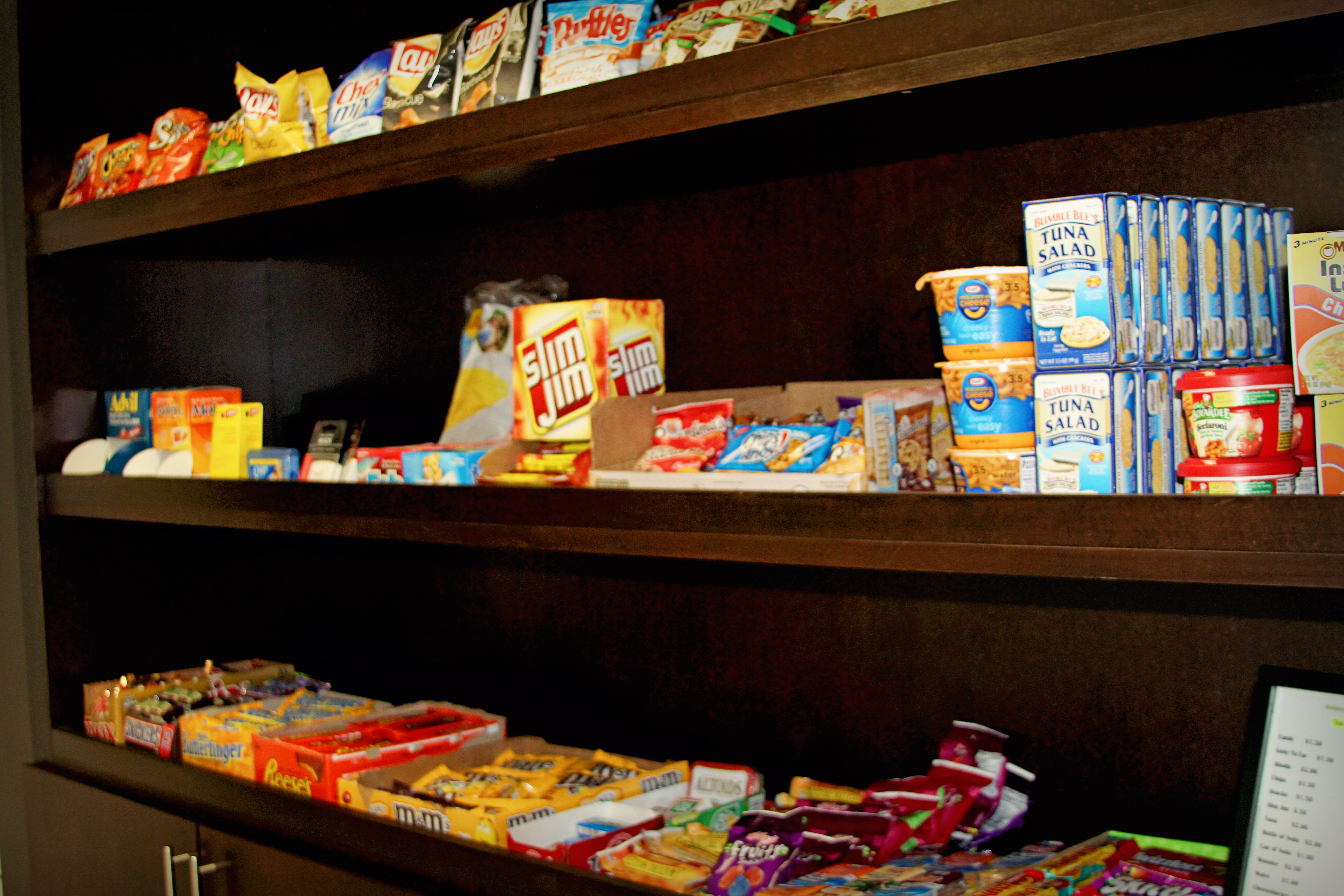 Sundry Shop with everything you shall need to snack on