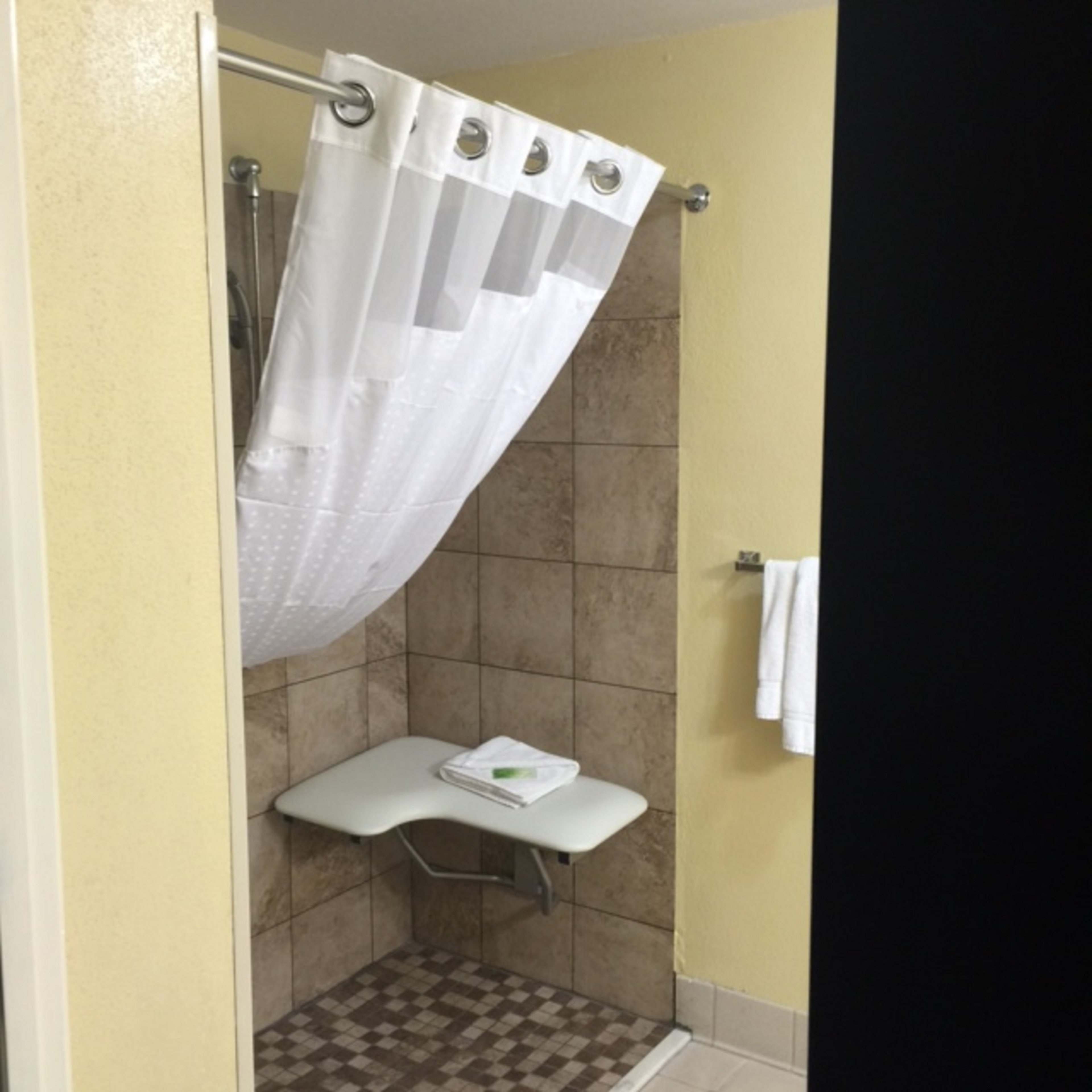 HOLIDAY INN EXP HINESVILLE E BY IHG-guestroom-Enjoy our Accessible Roll In Shower Room.jpg
