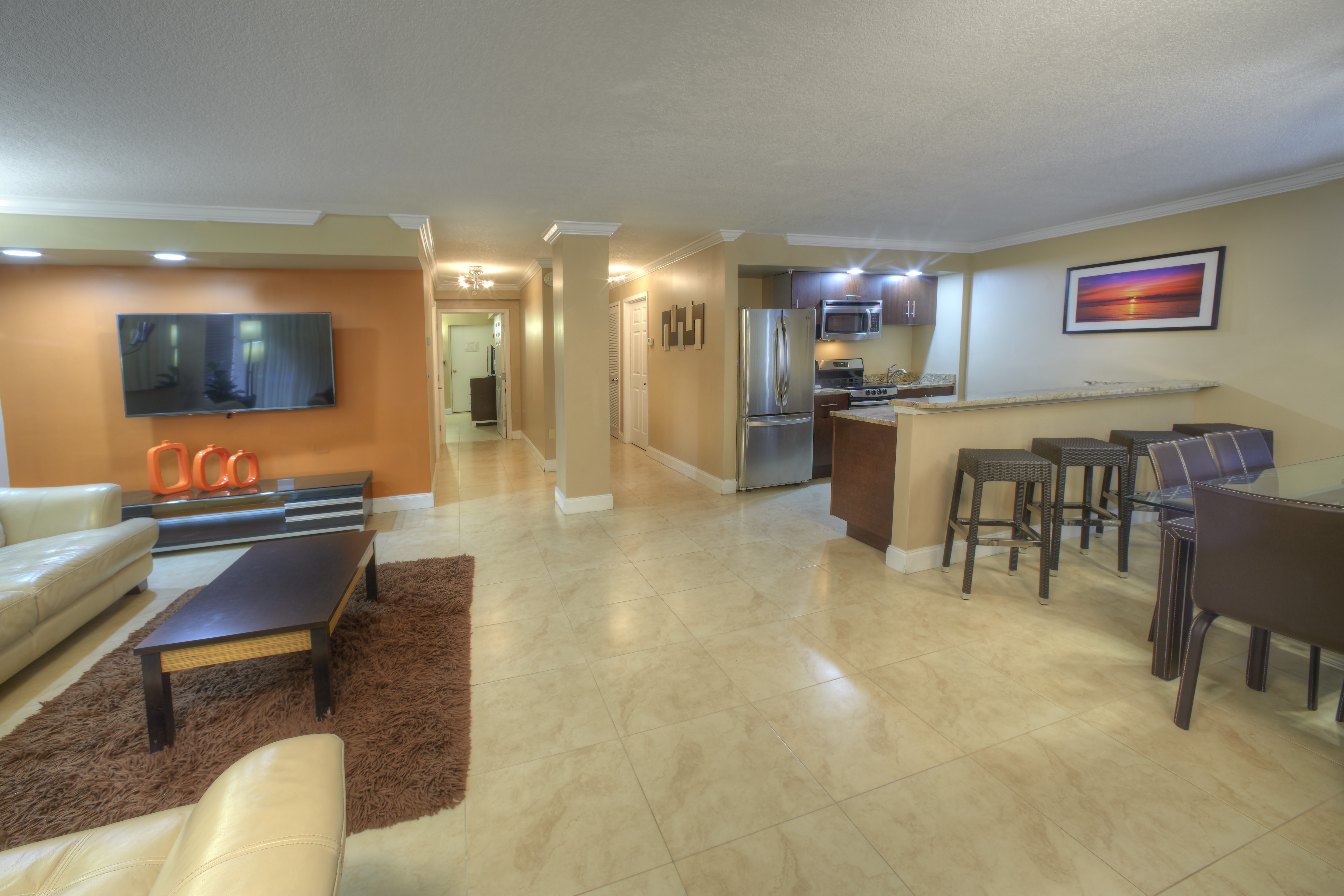 Open View of the Seabreeze Suite