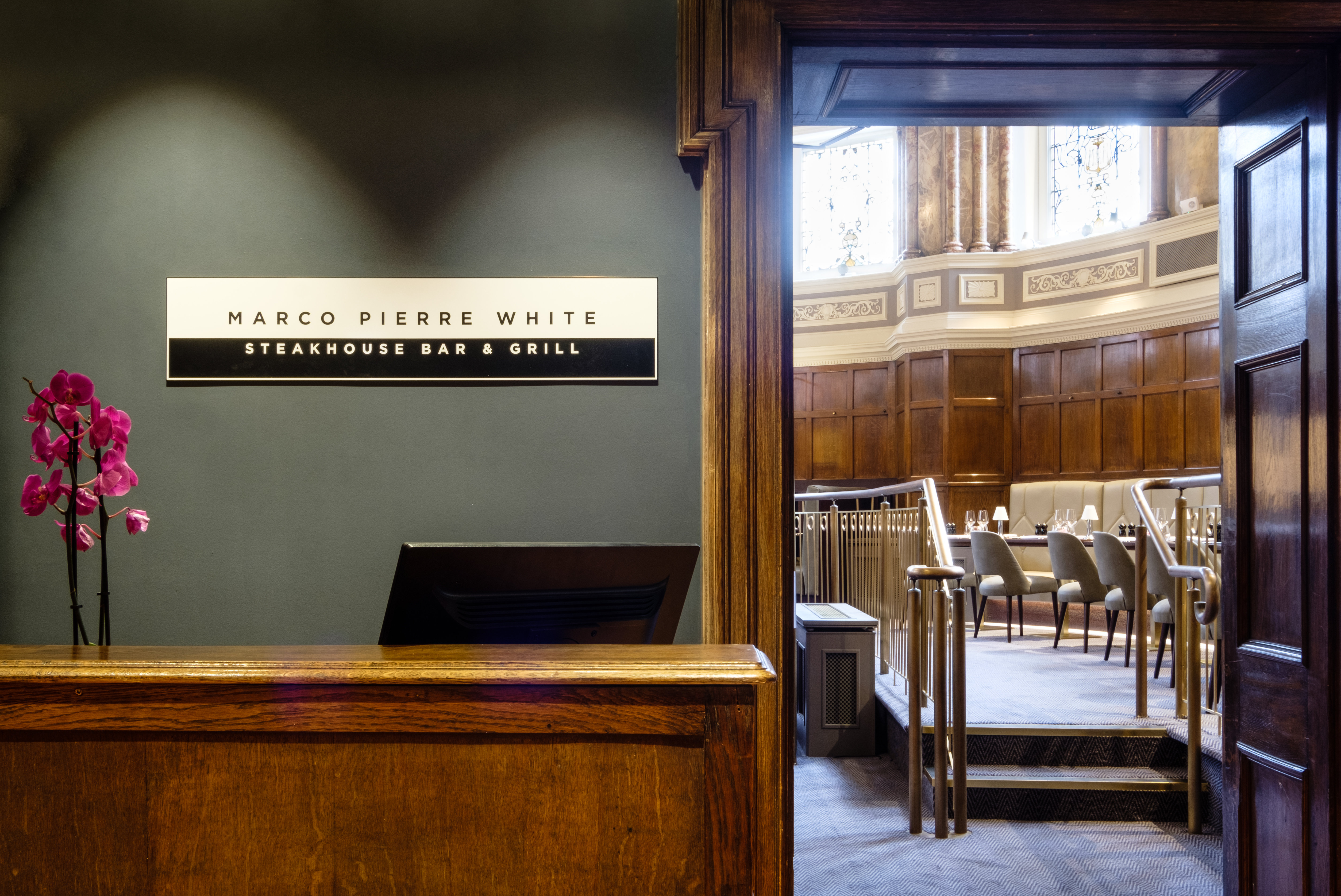 HOTEL INDIGO DURHAM BY IHG-guestroom-Entrance to Marco Pierre White Steakhouse our guest dining area.jpg