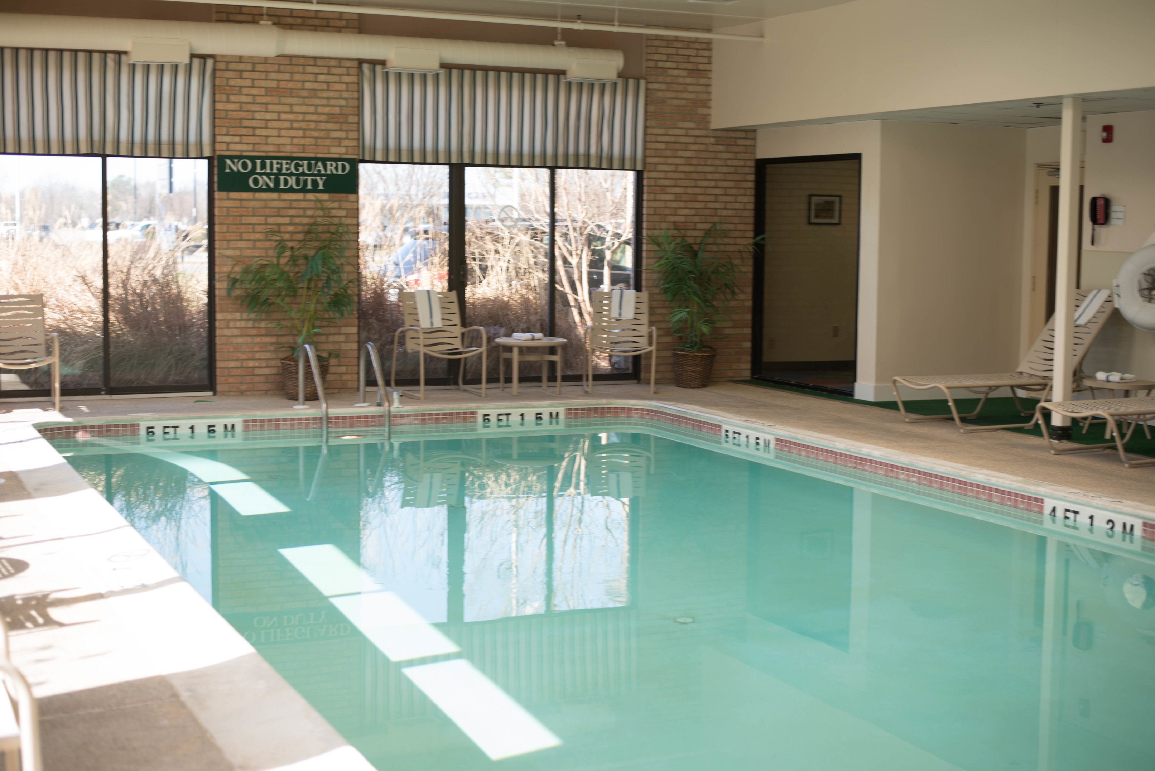 Enjoy our Indoor Pool & Whirlpool - open daily